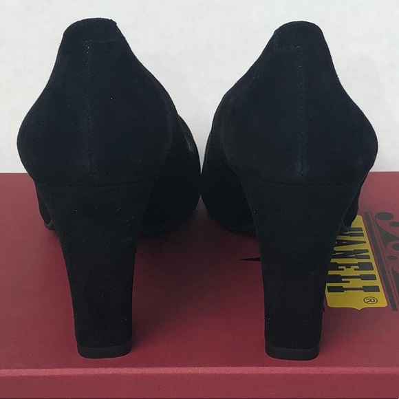 Vaneli Toro black suede pumps - Picture 3 of 6